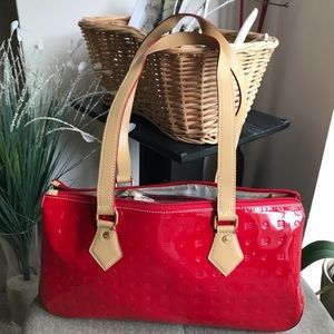 Arcadia Red Patent Leather bag